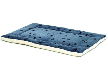 Reversible paw print/fleece pet bed Reversible paw print/fleece pet bed