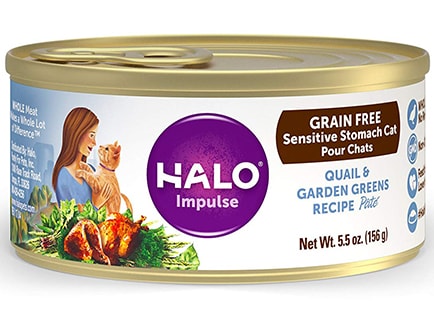Halo Holistic Natural Wet Cat Food Best sensitive stomach cat food - Halo Holistic Natural Wet Cat Food