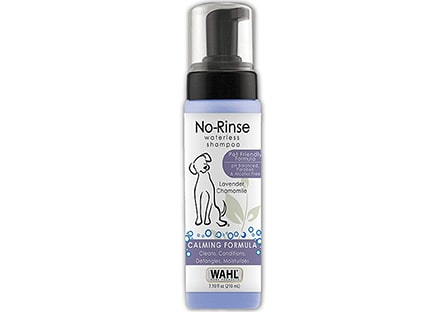 Wahl no rinse waterless shampoo for dogs Wahl no rinse waterless shampoo for dogs